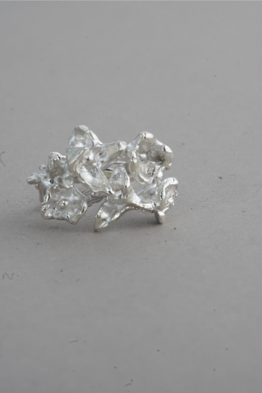 Floral Sculpture Ring 02