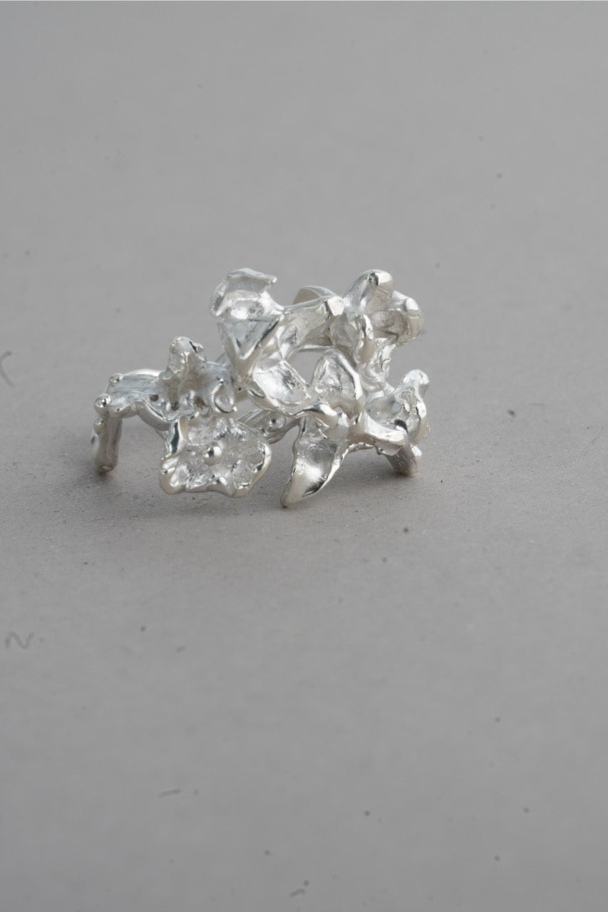 Floral Sculpture Ring 02