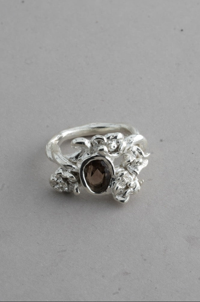 Garden Ring - Smoky Quartz