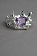 Cauldron Ring - Amethyst