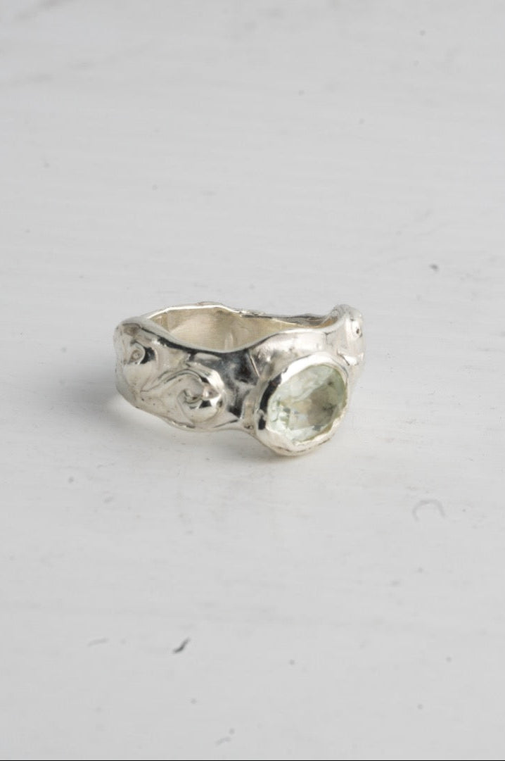 Thalassa Ring - Mint Quartz
