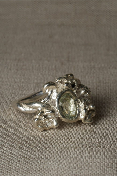 Garden Ring - Mint Quartz