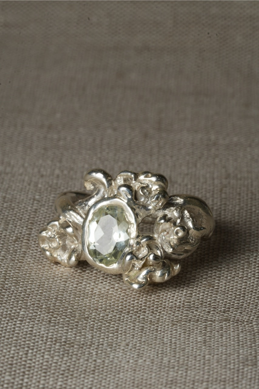 Garden Ring - Mint Quartz