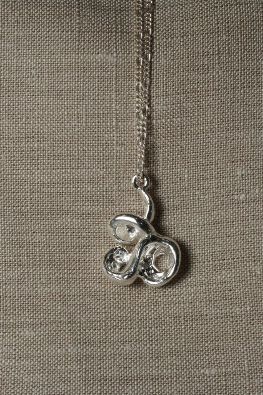 Sculptural Serpent Pendant