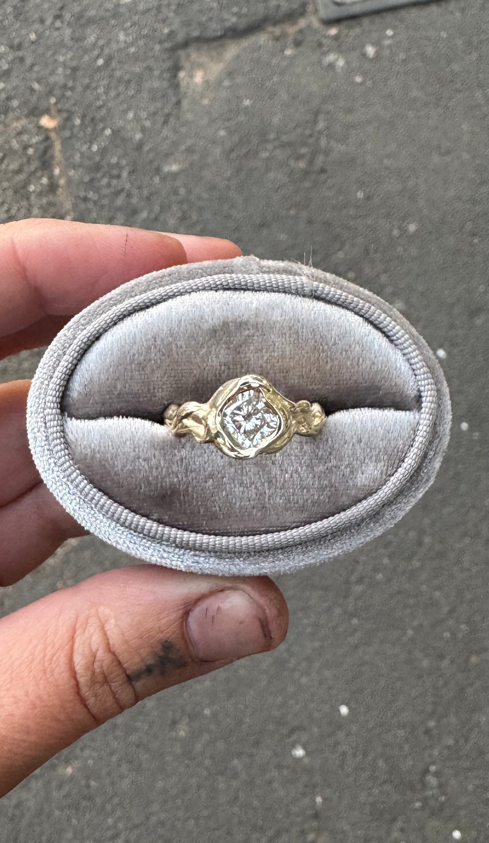 Diamond Amphitrite Ring