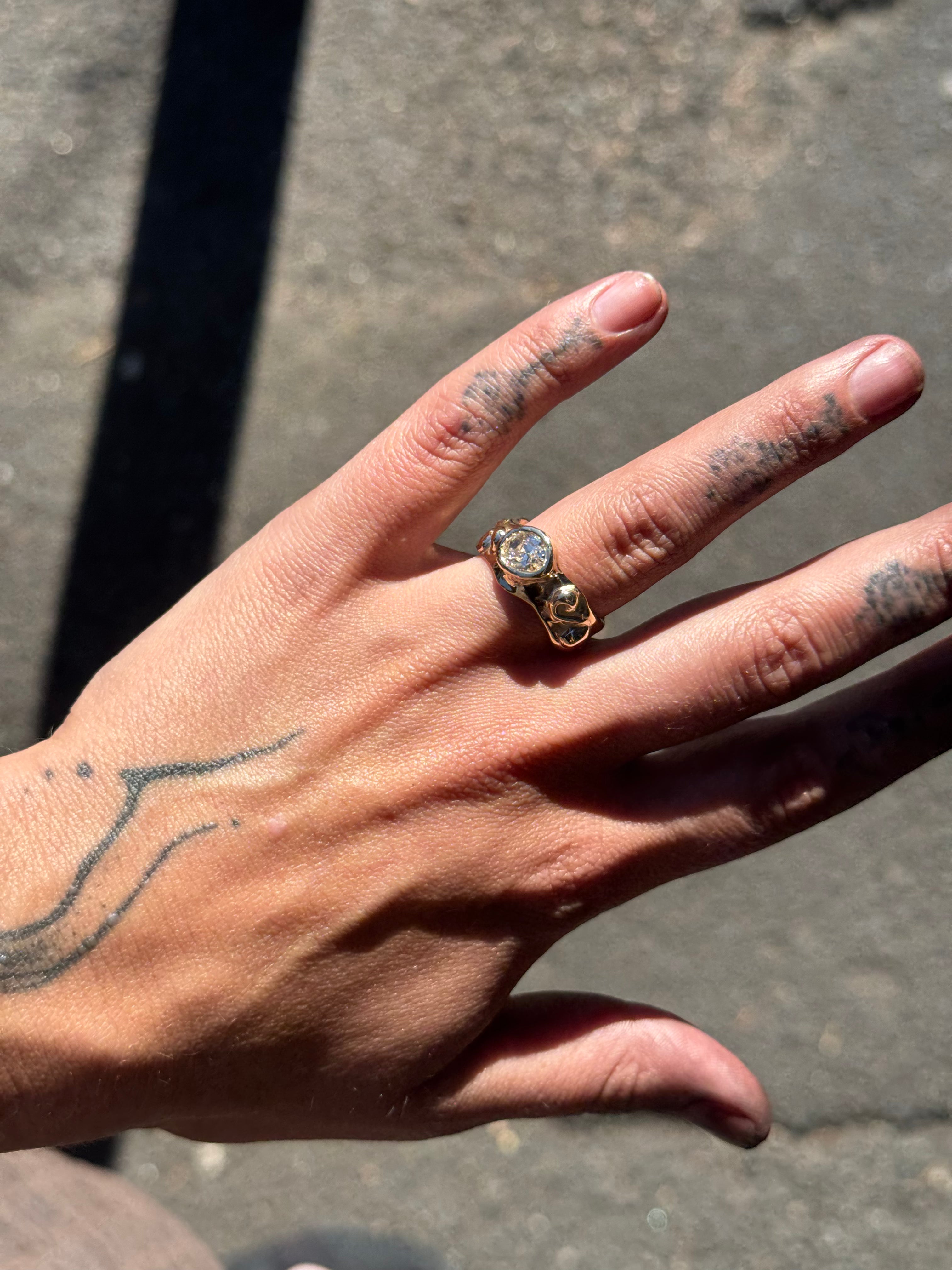 Diamond Thalassa Ring