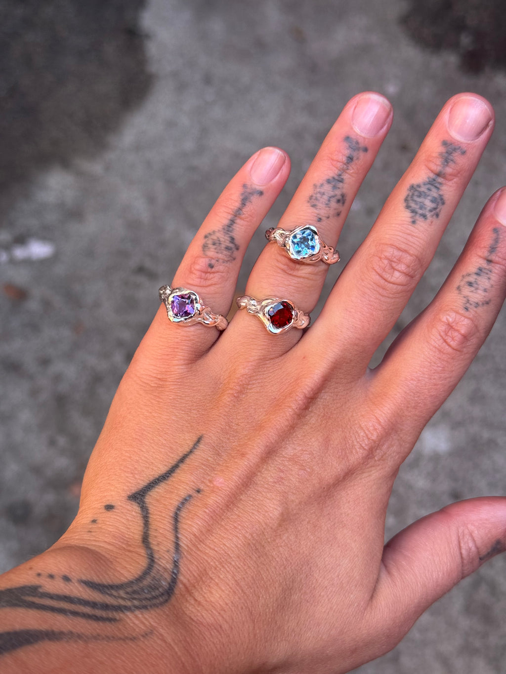 Amphitrite Ring -Topaz