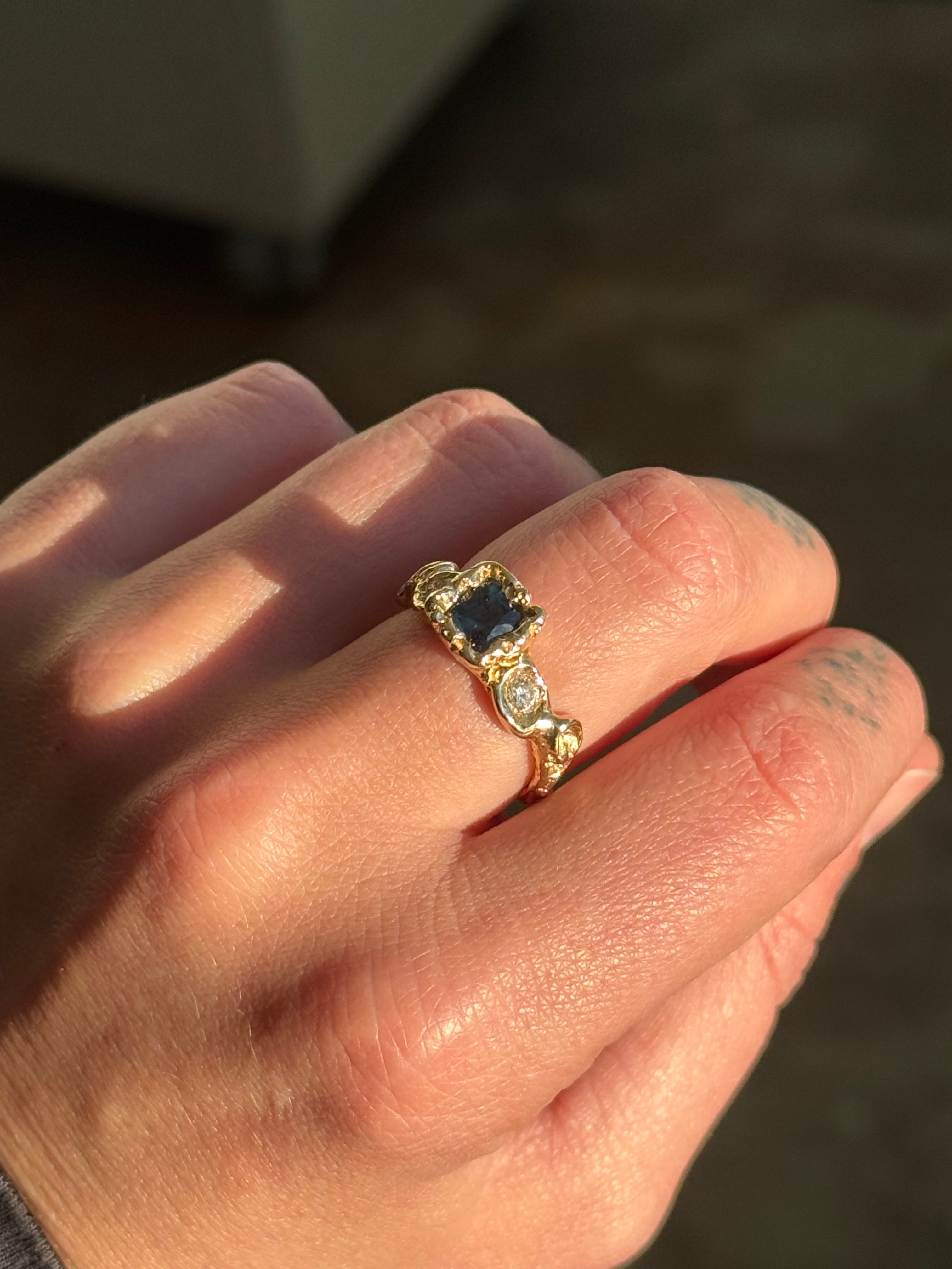 Ocean Blue Ring