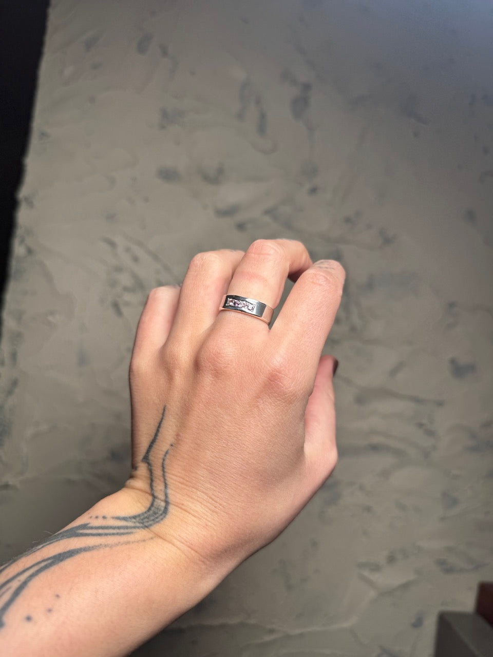 Sapphire Stacker Ring