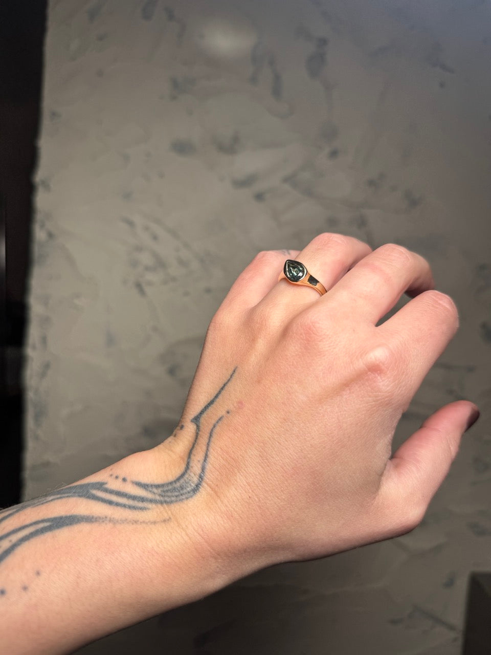 Pear Drop Ring