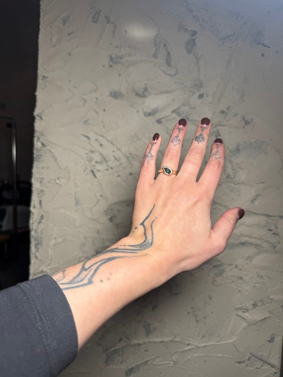 Pear Drop Ring
